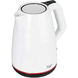 Adler bouilloire électrique de 1,7L 2200W blanc