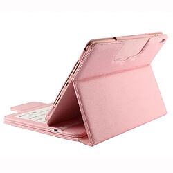 Avis Wewoo IP09 pour iPad 10,2 pouces Texture ABS détachable clavier Bluetooth Étui en cuir avec fonction de support rose