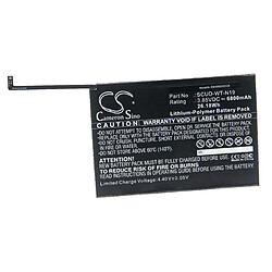 vhbw Batterie compatible avec Samsung SM-T500, SM-T505 tablette pad (6800mAh, 3,85V, Li-polymère)