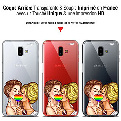 Avis Caseink Coque arrière Samsung Galaxy J6 Plus J6+ (6.4 ) Gel HD [ Nouvelle Collection - Souple - Antichoc - Imprimé en France] 2 Girls 1 Candy