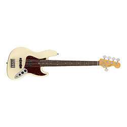 American Professional II Jazz Bass V RW Olympic White Fender