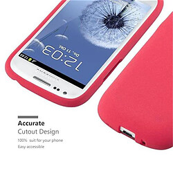 Avis Cadorabo Coque Samsung Galaxy S3 MINI Etui en Rouge