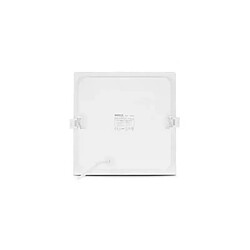 Plafonnier LED Encastrable Blanc 15W 1250lm 120° IP44 202mmx202mm - Blanc du Jour 6000K