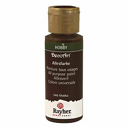 Rayher Peinture acrylique tous usages mat 59 ml - Marron