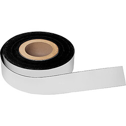 magnetoplan ruban magnétique, PVC, blanc , 50 mm x 30 m ()