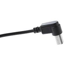 Avis USB2.0 Mâle à Type B 90Degree Angle Extension Adaptateur Câble Plier à droite