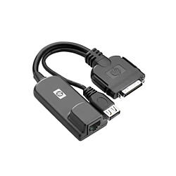 Hewlett Packard Enterprise KVM Console USB 8-pack Interface Adapter câble kvm Noir