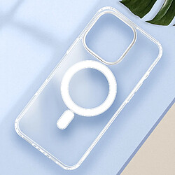 Avis Avizar Coque MagSafe pour iPhone 16 Pro Polycarbonate Contour Silicone Transparent