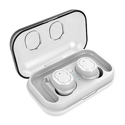 Wewoo ouch Mini écouteurs Bluetooth 5.0 étanches à l'eau (Blanc)