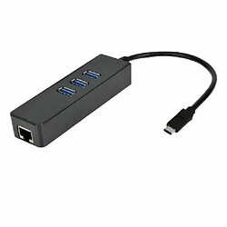 MCL USB3C-125H3/C Ethernet 1000Mbit/s carte et adaptateur réseau - cartes et adaptateurs réseau (Avec fil, USB C, Ethernet, 3.0 (3.1 Gen 1), 1000 Mbit/s, IEEE 802.3,IEEE 802.3az,IEEE 802.3u)