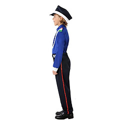 Totalcadeau Déguisement pour enfants policier costume garçon Taille - 10-12 Ans pas cher