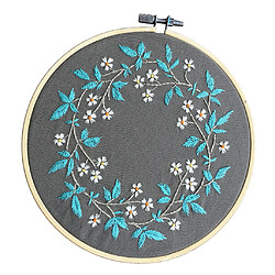 Avis Kit De Démarrage De Broderie Motif Fleuri Kits De Point De Croix 26x26cm