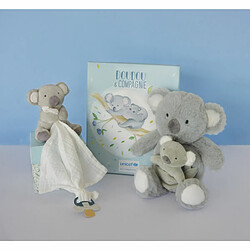 Doudou attache sucette koala UNICEF - Doudou et compagnie pas cher