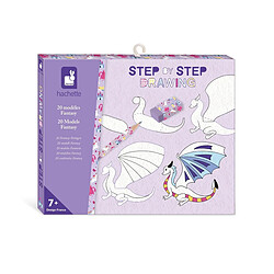 Juratoys-Janod Step by Step Drawing - Apprendre a dessiner - 20 Modeles Fantasy