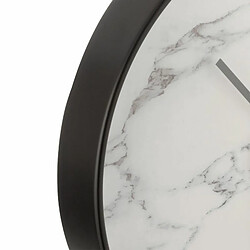 Paris Prix Horloge Murale Design Marbre 40cm Noir