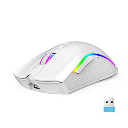 Yonis Souris Sans Fil RGB 4800DPI Rechargeable