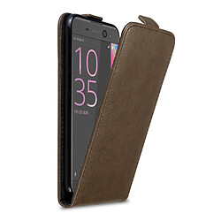 Cadorabo Coque Sony Xperia XA Etui en Marron