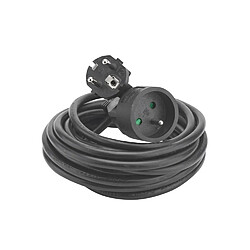 DEBFLEX Rallonge 5 m 16 A noir