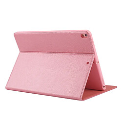 Wewoo Housse Étui Coque Pour iPad 10.2 pouces GEBEI PU + TPU de protection à rabat horizontal avec support et fentes cartes Rose Gold