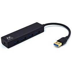 Hub USB Ewent EW1136 4 x USB 3.0 Noir