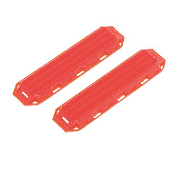 Tableau De Récupération Antidérapant Pour échelle De Sable Pour Chenille Axial SCX24 90081 RC Rouge