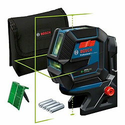 Laser points et lignes Bosch GCL 250 G Professional support rotatif RM 10