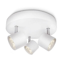 Ledkia Plafonnier LED 3 Spots Star 3x4.5W Blanc