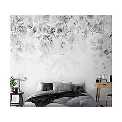 Papier peint Premium - Gentle Touch Of Nature Gris 300 x 210 cm - Artgeist