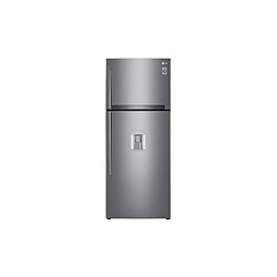 LG GTF744PZPZD Réfrigérateur Deux Portes 509L 43dB Compresseur Linéaire Flux D'air Multiple Wi-Fi Inox