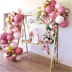 Acheter Euro Mega Ballons Guirlande Rose pâle Décoration de ballons rose Anniversaire Mariage Décor de fête