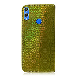 Avis Wewoo Housse Coque Pour Huawei Honor 8X Couleur unie Boucle magnétique colorée Flip horizontal en cuir PU avec support et fentes cartes et portefeuille et lanière jaune