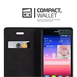 Avis Cadorabo Coque Huawei ASCEND P7 Etui en Brun