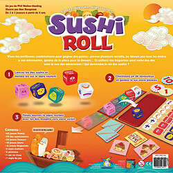 Jeu de société Sushi Roll - Cocktail Games - 2 à 5 joueurs - Dès 8 ans - jeu de base