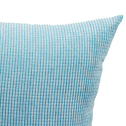 Acheter Taie D'oreiller Douce Housse De Coussin De Canapé Carré Taille Bleu Clair 60 X 60cm