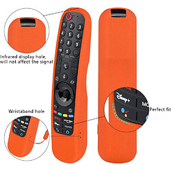 Acheter SANAG etui De Protection En Silicone Pour Lg Magique 2021 2022 Telecommande, Mr21Ga Mr21Gc Mr22Ga Mr22Gn, Housse Coque Pour Lg Telecommande, Antiderapage, Antisismique, Lavable(Orange)