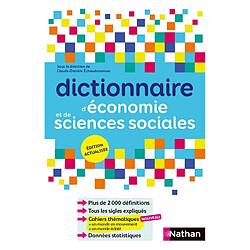 Dictionnaire d'économie et de sciences sociales - Occasion