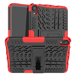 Htdmobiles Coque rigide anti choc pour Apple iPad Mini 6 2021 (8,3 pouces) - ROUGE