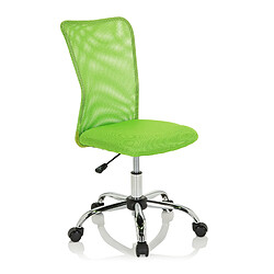 Chaise de bureau pour enfant KIDDY NET I Tissu maille vert hjh OFFICE pas cher