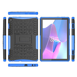 Htdmobiles Coque pour Lenovo Tab M10 3eme generation TB-328FU / TB-328XU (10,1 pouces) - housse etui rigide anti choc - BLEU