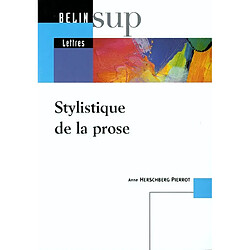 Stylistique de la prose