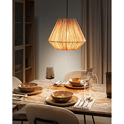 Beliani Lampe suspension DAMIT Naturel