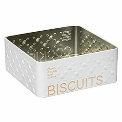 Boîte à Biscuits Scandi 19cm Blanc