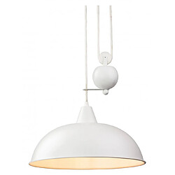 Luminaire Center Suspension Century, blanc