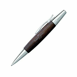 Faber-Castell 148381 Stylo à bille e-motion (Marron foncé)