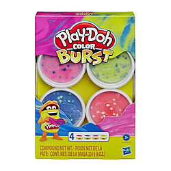 Hasbro Play Doh 4 pots explosion de couleurs