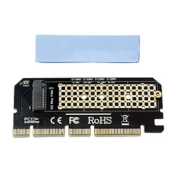 Acheter 1 Pièce M.2 NVME SSD NGFF Vers PCIE 3.0 X 16 Adaptateur Carte D'interface M-Clé