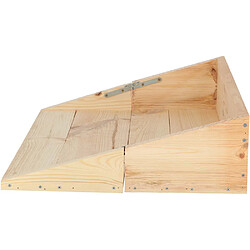 Avis Esschert Garden Table murale rabattable en bois.