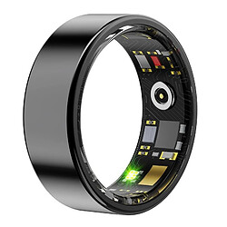 Bague Connectée Or Taille 13 Suivi Santé Cardiaque Sommeil Sports Étanche IP68 Noir YONIS