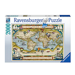 Ravensburger Puzzle Premium de 2000 Pièces Softclick Thème le Tour du Monde Multicolore