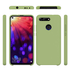 Wewoo Coque Étui de protection étanche en silicone liquide de couleur unie pour Huawei Honor View 20 vert